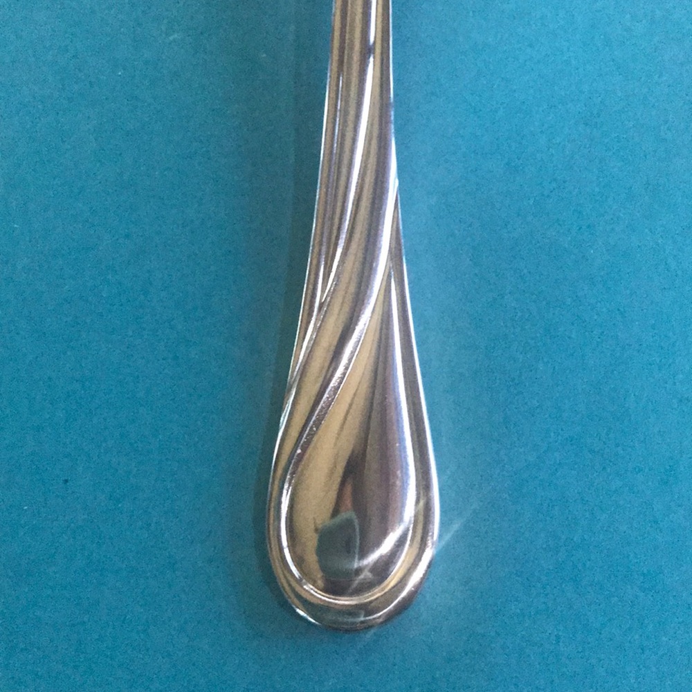5 salad forks Pfaltzgraff Glenbrook stainless